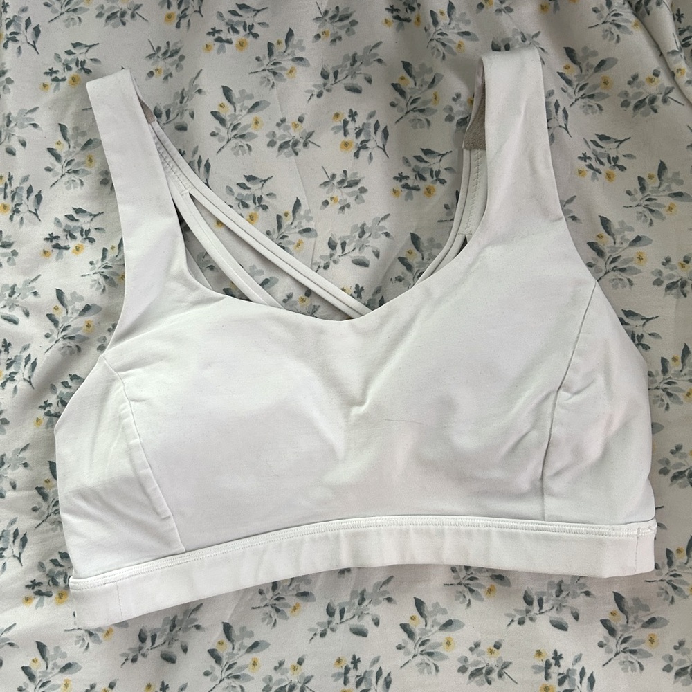 lululemon athletica White Sports Bra